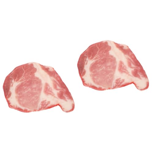 GETAJGHSD 2 Stücke Künstliche Rindfleisch Simulation Spielzeug Lebensechte Lebensmittel Modell Gefälschte Für Küche Decor Party Dekorationen GETAJGHSD 2 Stücke Künstliche Rindfleisch Simulation Spielzeug Lebensechte Lebensmittel Modell Gefälschte Für Küche Decor Party Dekorationen von GETAJGHSD