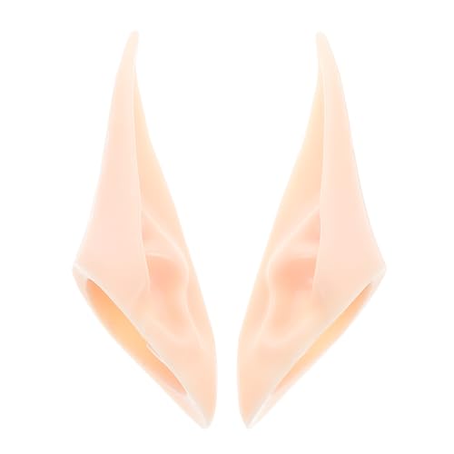 GETAJGHSD 1 Paar Puppenohren puppenzubehör Puppenaccessoires Puppenkleidung Puppenbasteln Puppenhandwerk Ohrteile gefälschter Blumenstrauß Stoffpuppen Miniaturohren falsche Ohren Plastik von GETAJGHSD