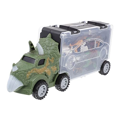 GETAJGHSD 1 Satz Dinosaurier Lastwagen Spielzeugset Kreativer Dinosaurier Transporter mit Abnehmbarem Griff Robust und Sicher für Aufbewahrung Kleinen Gegenständen GETAJGHSD 1 Satz Dinosaurier Lastwagen Spielzeugset Kreativer Dinosaurier Transporter mit Abnehmbarem Griff Robust und Sicher für Aufbewahrung Kleinen Gegenständen von GETAJGHSD