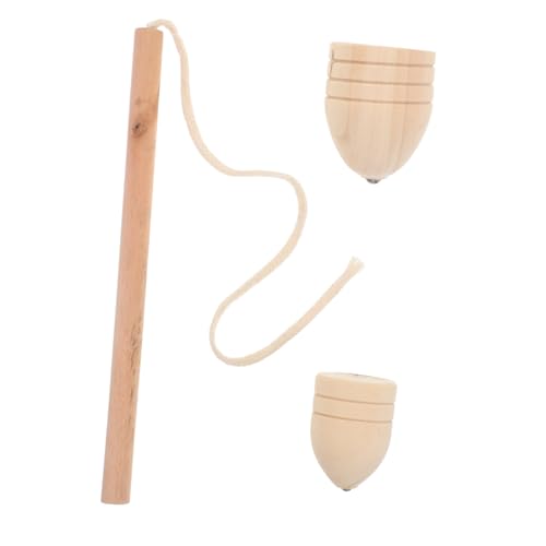 GETAJGHSD 1 Satz Kreisel Gyroskop Schreibtischspielzeug Holzkreisel Für Gyroskop Top- Kreisel Für Spinnen Aus Holz Gyroskoprotation Holz Khaki GETAJGHSD 1 Satz Kreisel Gyroskop Schreibtischspielzeug Holzkreisel Für Gyroskop Top- Kreisel Für Spinnen Aus Holz Gyroskoprotation Holz Khaki von GETAJGHSD