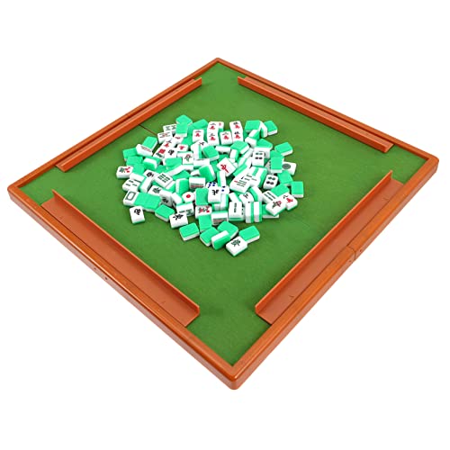 GETAJGHSD 1 Satz Mini Mahjong Set für Reisen Hochwertige Mahjong Steine mit Klarer Gravur Partys und Familienspiele Delikates Tischspiel für Zuhause Zufällige Farbe GETAJGHSD 1 Satz Mini Mahjong Set für Reisen Hochwertige Mahjong Steine mit Klarer Gravur Partys und Familienspiele Delikates Tischspiel für Zuhause Zufällige Farbe von GETAJGHSD