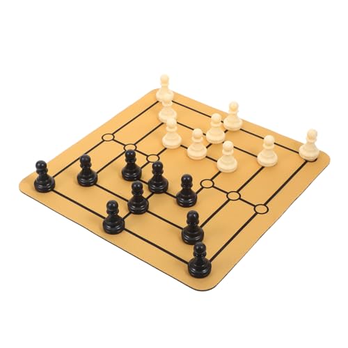 GETAJGHSD Traditionelles 9-Mann-spielset Großes Schachbrett Für Familienfeiern Tragbare Unterhaltung Für Zuhause Und Das Büro GETAJGHSD Traditionelles 9-Mann-spielset Großes Schachbrett Für Familienfeiern Tragbare Unterhaltung Für Zuhause Und Das Büro von GETAJGHSD