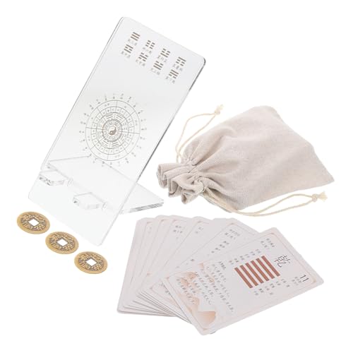 GETAJGHSD 1 Satz Papier 64 Hexagramme I Ging Weissagungskarten Anfänger-orakelkarten Chinesische Wahrsagerei I Ging-papierkarten Zum Lernen, Sammeln Und Verschenken GETAJGHSD 1 Satz Papier 64 Hexagramme I Ging Weissagungskarten Anfänger-orakelkarten Chinesische Wahrsagerei I Ging-papierkarten Zum Lernen, Sammeln Und Verschenken von GETAJGHSD