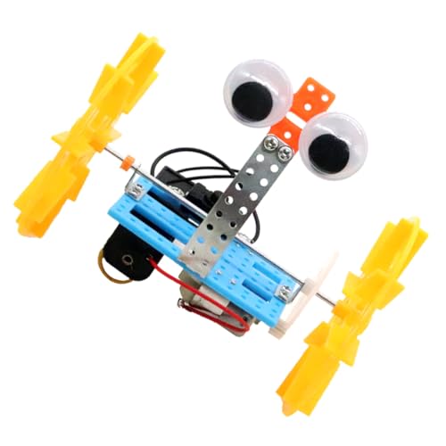 GETAJGHSD 1 Satz Roboterbausatz kleine Spielzeuge herstellen 3D- bastelzeug für Craft kit -Balance-Auto-Roboter- Montage-Balance-Auto-Roboter- Metall von GETAJGHSD