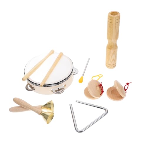 GETAJGHSD 1 Satz Teiliges Set Holzmusikinstrumente für Pädagogisches Schlagzeugspielzeug für Jahre für Kreative Lernspiele und Musikalische Früherziehung GETAJGHSD 1 Satz Teiliges Set Holzmusikinstrumente für Pädagogisches Schlagzeugspielzeug für Jahre für Kreative Lernspiele und Musikalische Früherziehung von GETAJGHSD