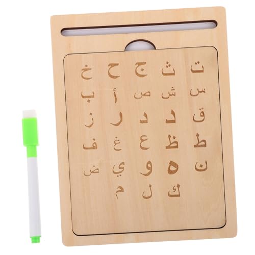 GETAJGHSD 1satz Holz-arabisches Alphabet Schreibtafel Lernspielzeug Für Junge Mädchen Interaktives Übungsboard Zum Schreiben Nachzeichnen Montessori Lernhilfe Für Kleinkinder Stabile GETAJGHSD 1satz Holz-arabisches Alphabet Schreibtafel Lernspielzeug Für Junge Mädchen Interaktives Übungsboard Zum Schreiben Nachzeichnen Montessori Lernhilfe Für Kleinkinder Stabile von GETAJGHSD