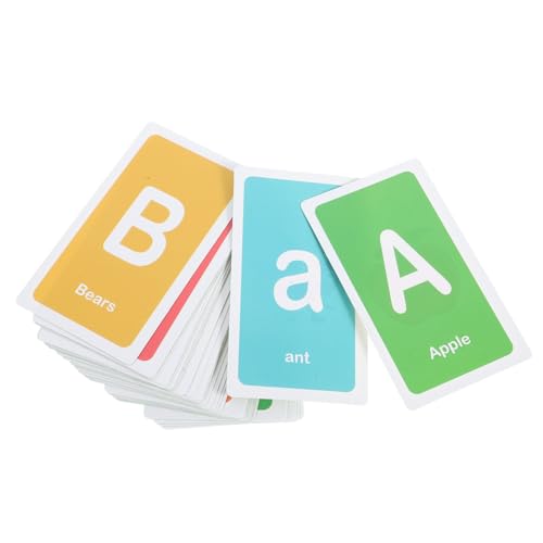 GETAJGHSD 1 Set Alphabet Karten, Englische Buchstaben, Lernkarten, Lernspiele Für Den Kindergarten, Alphabet Lernkarten, Lernkarten, Englische Lernbuchstaben, Lernkarten, Englische GETAJGHSD 1 Set Alphabet Karten, Englische Buchstaben, Lernkarten, Lernspiele Für Den Kindergarten, Alphabet Lernkarten, Lernkarten, Englische Lernbuchstaben, Lernkarten, Englische von GETAJGHSD