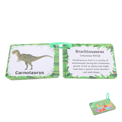 GETAJGHSD 1 Set Dinosaurier Erkenntniskarte, Dinosaurier Lernkarten, Kinder Lernkarten, Memory Kartenspiel, Cartoon Lernkarten, Kognitive Lernkarten, Interessante Kognitive Karten Für GETAJGHSD 1 Set Dinosaurier Erkenntniskarte, Dinosaurier Lernkarten, Kinder Lernkarten, Memory Kartenspiel, Cartoon Lernkarten, Kognitive Lernkarten, Interessante Kognitive Karten Für von GETAJGHSD
