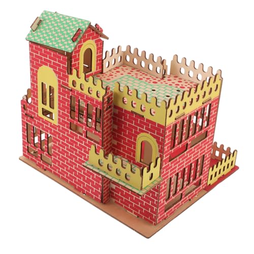 GETAJGHSD 1satz Holzpuzzle Kit Für Mädchen Handmontiertes Robustem Für Frühe Und Basteln Sicheres Und Langlebiges Spielzeug Für Mädchen von GETAJGHSD