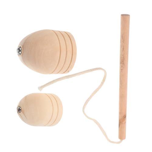 GETAJGHSD Holzkreisel-Set Vintage-Spielzeug Für Kinder Gyroskop-rotationsspielzeug von GETAJGHSD