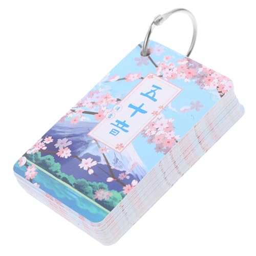 GETAJGHSD Japanisches Sprachstudium 1 Satz Lernkarten Hiragana Katakana Lernschreibwaren Für Jungen Und Mädchen Erwachsene von GETAJGHSD