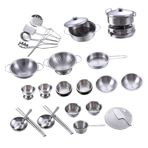 GETAJGHSD 1 Set Kinderküchenspielzeug Miniatur Küchenutensilien Kinderküchengeschirr Küchenspielzeug Kinderküchenspielzeug Spielküchenzubehör Rollenspielküchenspielzeug Kinderspielzeug von GETAJGHSD