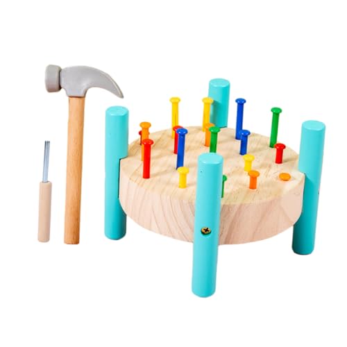 GETAJGHSD 1 Set Klopfspielzeug Baby Werkbank, Klopfhammer Spielzeug, Kleinkindspielzeug, Kinderhammer Spielzeug, Interaktives Klopfspielzeug, Hammerspielzeug, Hämmer Für Kinder, Hammer Für GETAJGHSD 1 Set Klopfspielzeug Baby Werkbank, Klopfhammer Spielzeug, Kleinkindspielzeug, Kinderhammer Spielzeug, Interaktives Klopfspielzeug, Hammerspielzeug, Hämmer Für Kinder, Hammer Für von GETAJGHSD