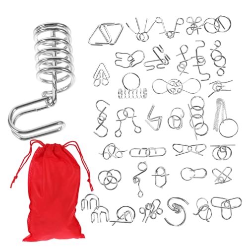 GETAJGHSD 1 Set Luban Lock Puzzles Denksportaufgaben Denksportaufgaben Für Erwachsene Iq Puzzles Kinderaktivitäten Für Kinder Denksportaufgaben Puzzle Metallpuzzles Schlösser GETAJGHSD 1 Set Luban Lock Puzzles Denksportaufgaben Denksportaufgaben Für Erwachsene Iq Puzzles Kinderaktivitäten Für Kinder Denksportaufgaben Puzzle Metallpuzzles Schlösser von GETAJGHSD
