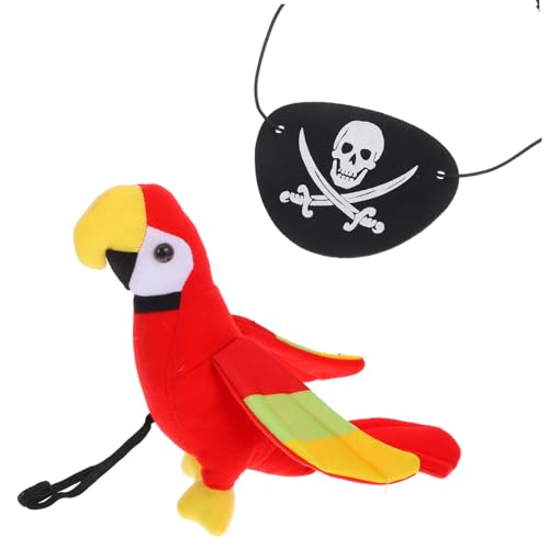 GETAJGHSD 1 Set Piratenpapagei Requisiten, Piratenkostüm Requisiten, Ausgestopfter Papagei, Simulierter Papagei, Piraten Requisiten, Papagei Halloween Kostüm, Papagei Auf Der Schulter, GETAJGHSD 1 Set Piratenpapagei Requisiten, Piratenkostüm Requisiten, Ausgestopfter Papagei, Simulierter Papagei, Piraten Requisiten, Papagei Halloween Kostüm, Papagei Auf Der Schulter, von GETAJGHSD