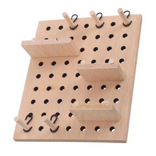 GETAJGHSD 1 Set Puppenhaus-stecktafelregal, Hölzerne Gewürzregale Zur Wandmontage Mit Haken, Multifunktionales Wandaufbewahrungszubehör Für DIY 1/12 1/8 1/6 Puppenhaus GETAJGHSD 1 Set Puppenhaus-stecktafelregal, Hölzerne Gewürzregale Zur Wandmontage Mit Haken, Multifunktionales Wandaufbewahrungszubehör Für DIY 1/12 1/8 1/6 Puppenhaus von GETAJGHSD