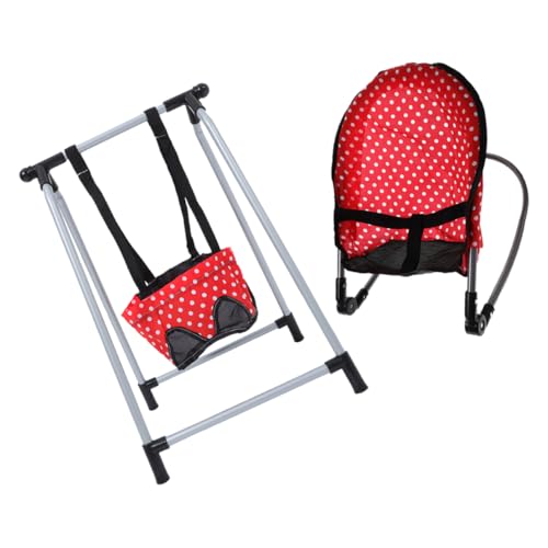 GETAJGHSD 1 Set Puppenzubehör Babyzubehör Für Puppen Puppenmöbel Und Zubehör Puppenwagen Und Zubehör Puppenbett Puppenwippe Puppenwagen Puppenschaukel von GETAJGHSD