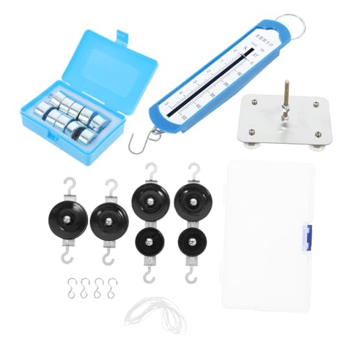 GETAJGHSD 1 Set Stem Bauspielzeug, Flaschenzug Werkzeug Für Schüler, Physik Experimentlabor, Physik Experimente Für Kinder, Physik Labor Experiment Sortiment, Physik Experiment Lehr GETAJGHSD 1 Set Stem Bauspielzeug, Flaschenzug Werkzeug Für Schüler, Physik Experimentlabor, Physik Experimente Für Kinder, Physik Labor Experiment Sortiment, Physik Experiment Lehr von GETAJGHSD