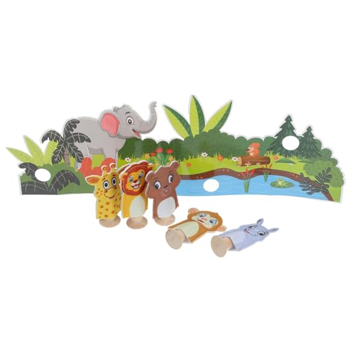 GETAJGHSD 1 Set Tier-fingerpuppen Für Kleinkinder, Filztiere, Spielzeug Für Kinder, Fingerpuppen, Eltern-Kinder-Spielzeug, Mini-tierspielzeug, Bulk-fingerpuppen-Spielzeug-Set GETAJGHSD 1 Set Tier-fingerpuppen Für Kleinkinder, Filztiere, Spielzeug Für Kinder, Fingerpuppen, Eltern-Kinder-Spielzeug, Mini-tierspielzeug, Bulk-fingerpuppen-Spielzeug-Set von GETAJGHSD