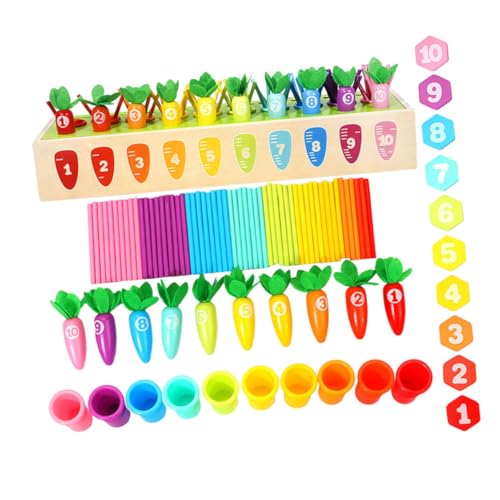 GETAJGHSD 1 Set Zählstab Spielzeug, Zahlen Sortierspielzeug Für Kleinkinder, Zahlen Zuordnungsspielzeug, Holz Zahlen Sortierspielzeug, Kinder Zahlen Sortierspielzeug, Sensorisches Spielzeug GETAJGHSD 1 Set Zählstab Spielzeug, Zahlen Sortierspielzeug Für Kleinkinder, Zahlen Zuordnungsspielzeug, Holz Zahlen Sortierspielzeug, Kinder Zahlen Sortierspielzeug, Sensorisches Spielzeug von GETAJGHSD