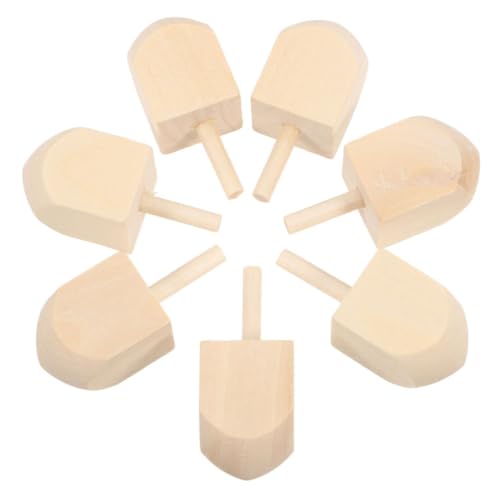 GETAJGHSD 10 Stück Hölzerne Kreisel, Chanukka Dekorationen, Dreidels Für Chanukka Dreidel Spiel, Natürliches Dreidel Bastelhandwerk, Chanukka Kreiselspielzeug, Leere Hölzerne Dreidels, GETAJGHSD 10 Stück Hölzerne Kreisel, Chanukka Dekorationen, Dreidels Für Chanukka Dreidel Spiel, Natürliches Dreidel Bastelhandwerk, Chanukka Kreiselspielzeug, Leere Hölzerne Dreidels, von GETAJGHSD