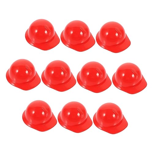 GETAJGHSD 10 Stück Mini Bauhelm, Schutzhelm, Puppenparty Hüte, BAU Geburtstagsparty Gastgeschenke, Mini Schutzhelm Aus Kunststoff, Miniatur Arbeiter Puppenhüte, Mini Puppenhelm, BAU Party GETAJGHSD 10 Stück Mini Bauhelm, Schutzhelm, Puppenparty Hüte, BAU Geburtstagsparty Gastgeschenke, Mini Schutzhelm Aus Kunststoff, Miniatur Arbeiter Puppenhüte, Mini Puppenhelm, BAU Party von GETAJGHSD