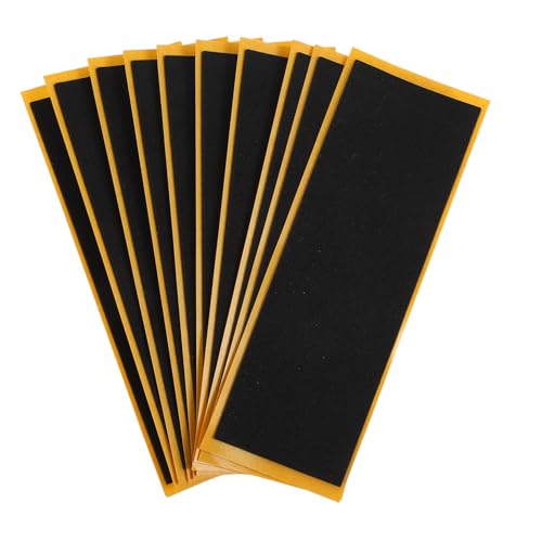 GETAJGHSD 10 Stück Teiliges Finger Skateboard Rutsch Sticker Umweltfreundlich und Langlebig Einfache Anwendung Geeignet als Ersatz für Mini Skateboard Zubehör für Jugendliche GETAJGHSD 10 Stück Teiliges Finger Skateboard Rutsch Sticker Umweltfreundlich und Langlebig Einfache Anwendung Geeignet als Ersatz für Mini Skateboard Zubehör für Jugendliche von GETAJGHSD