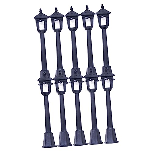 GETAJGHSD 10 Stück Teiliges Miniatur Straßenlampen Modelle Dekorative Laternen für Gartenlandschaften DIY Miniaturhäuser Hochwertige Accessoires GETAJGHSD 10 Stück Teiliges Miniatur Straßenlampen Modelle Dekorative Laternen für Gartenlandschaften DIY Miniaturhäuser Hochwertige Accessoires von GETAJGHSD