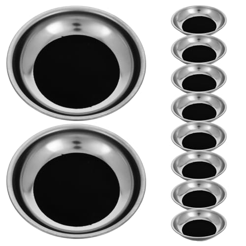 GETAJGHSD 10 Stück Zauberer Cup Pad Requisiten, Zauberer Münzen Requisiten, Zauberer Spiel Requisiten, Zauberer Trick Zubehör, Zauberer Cup Pad, Zauberer Trick Zubehör, Zauberer Requisite von GETAJGHSD