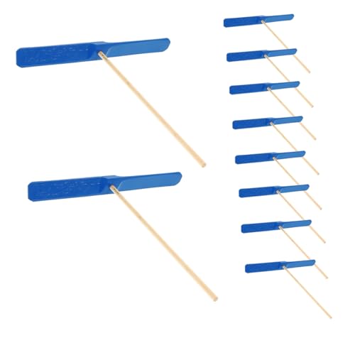 GETAJGHSD 10 Teiliges Set Aus Bambus Libellenspielzeug, Libellenspielzeug, Flugspielzeug, Flugspiele, Schmetterlingsspielzeug, Flugpropellerspielzeug, Kinderspielzeug, von GETAJGHSD