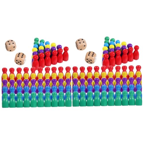 GETAJGHSD 100 Stück Brettspiel Holzfiguren Spielfiguren mit Würfeln für Schach und Andere Gesellschaftsspiele Lernspielzeug Kreativität GETAJGHSD 100 Stück Brettspiel Holzfiguren Spielfiguren mit Würfeln für Schach und Andere Gesellschaftsspiele Lernspielzeug Kreativität von GETAJGHSD
