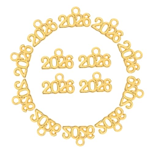 GETAJGHSD 100 Stück Dekorative Charms Aus Zinklegierung Abschlusssaison Anhänger Zum Basteln Von Schmuckanhängern von GETAJGHSD