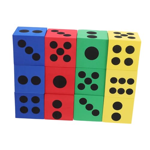 GETAJGHSD 12 Große Würfel, Trinkwürfel, Spiel, Party, Würfel, Dekoration, Tragbare Schaumstoffe, Mehrseitiges Unterhaltungstool Für Kinder, Riesige Würfel Für Veranstaltungen, Spielwürfel, GETAJGHSD 12 Große Würfel, Trinkwürfel, Spiel, Party, Würfel, Dekoration, Tragbare Schaumstoffe, Mehrseitiges Unterhaltungstool Für Kinder, Riesige Würfel Für Veranstaltungen, Spielwürfel, von GETAJGHSD