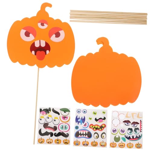 GETAJGHSD Kürbis- -scheiben-Set 12 Stück Eva-kürbis-Chips Für Halloween-Dekorationen von GETAJGHSD