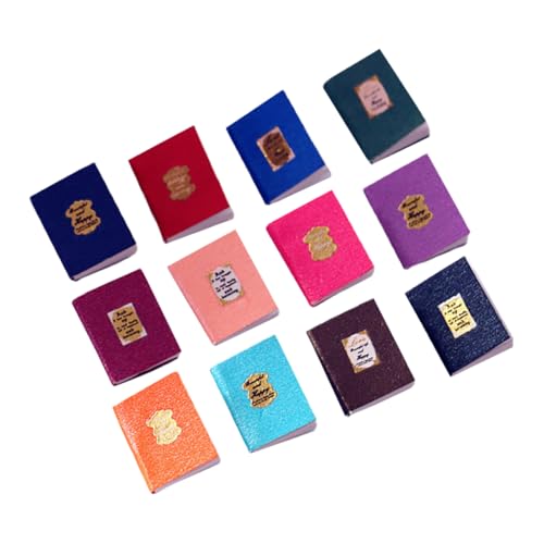 GETAJGHSD 12 Stück Mini Buch, Modellbücher Für Mini, Mini Puppenhaus, Blanko Bücher, Blanko Miniaturen, Puppenhaus Buch, Puppenhaus Mini Bücher, Miniaturen, Puppenhaus Bücher, Mini Bücher GETAJGHSD 12 Stück Mini Buch, Modellbücher Für Mini, Mini Puppenhaus, Blanko Bücher, Blanko Miniaturen, Puppenhaus Buch, Puppenhaus Mini Bücher, Miniaturen, Puppenhaus Bücher, Mini Bücher von GETAJGHSD