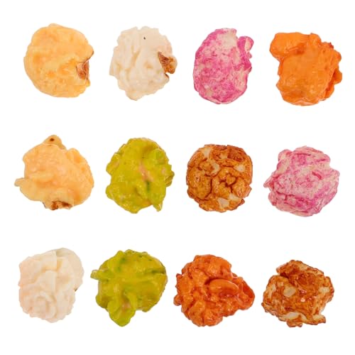 GETAJGHSD 12 Stück Popcorn Modell, Künstliches Popcorn, Mini Popcorn, Miniaturen, Figuren, Essen, Popcorn Spielzeug, Popcorn Dekorationen, Popcorn Party Dekorationen, Popcorn Konfetti, GETAJGHSD 12 Stück Popcorn Modell, Künstliches Popcorn, Mini Popcorn, Miniaturen, Figuren, Essen, Popcorn Spielzeug, Popcorn Dekorationen, Popcorn Party Dekorationen, Popcorn Konfetti, von GETAJGHSD