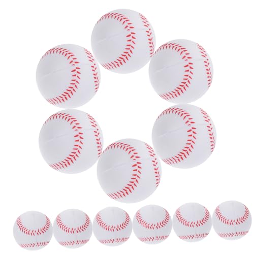 GETAJGHSD 12stücke Soft Baseballs Für Junge Mädchen Flexible Pu Baseballs Als Fidget Spielzeug Für Entspannung Und Training Für Anfänger Und Sicheres Spielen Im Freien von GETAJGHSD