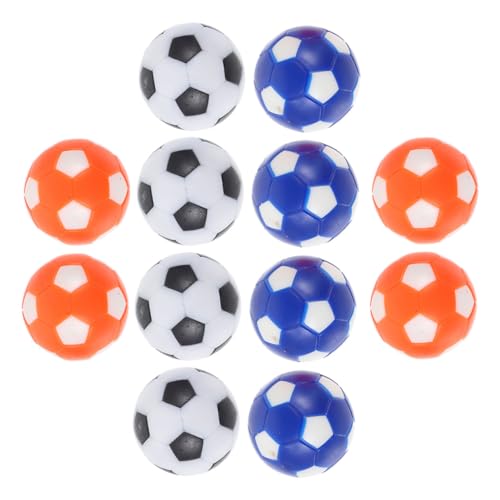 GETAJGHSD 12 Stück Tischfußball Zubehör, Tischspielbälle, Tischfußbälle, Tischfußballbälle, Tischfußball Kleinbälle, Tischfußball Ersatzbälle, Tischfußball Spielbälle, Tischfußball Zubehör von GETAJGHSD