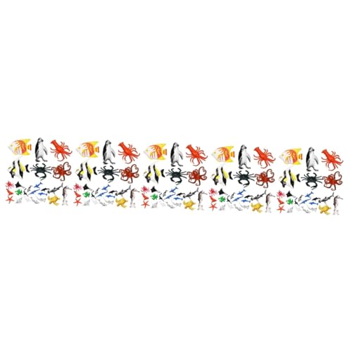 GETAJGHSD 120 Stück Mini Meerestier Spielzeug, Meerestierfiguren, Meeresbiologie, Künstliche Goldfische, Mini Kunststofftiere, Meerestierfiguren, Meeresdekorationen, Meerestierfiguren GETAJGHSD 120 Stück Mini Meerestier Spielzeug, Meerestierfiguren, Meeresbiologie, Künstliche Goldfische, Mini Kunststofftiere, Meerestierfiguren, Meeresdekorationen, Meerestierfiguren von GETAJGHSD