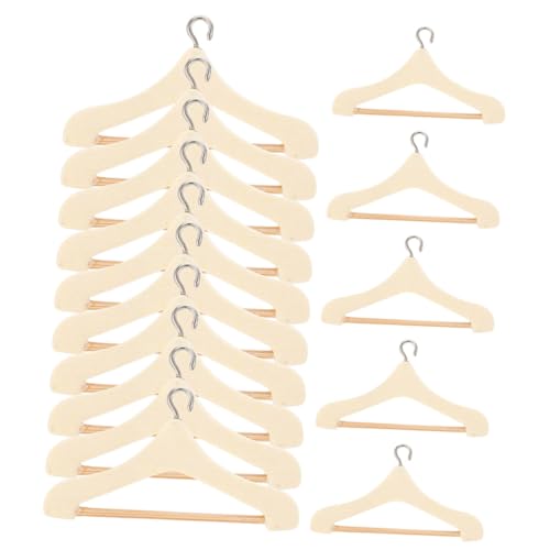 GETAJGHSD 15 Stück Teiliges Miniatur Kleiderbügel für Puppen Robuste und Elegante Puppenmöbel für Puppenhaus Dekoration für Aufhängen von Kleidung und Accessoires GETAJGHSD 15 Stück Teiliges Miniatur Kleiderbügel für Puppen Robuste und Elegante Puppenmöbel für Puppenhaus Dekoration für Aufhängen von Kleidung und Accessoires von GETAJGHSD