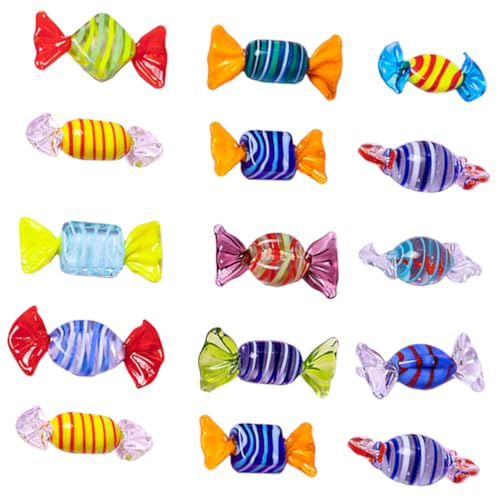 GETAJGHSD 15stücke Süßigkeiten Candy Ornamente Party Hochzeit Weihnachten Deko Farbige Design Glatt Oberfläche Komplett GETAJGHSD 15stücke Süßigkeiten Candy Ornamente Party Hochzeit Weihnachten Deko Farbige Design Glatt Oberfläche Komplett von GETAJGHSD