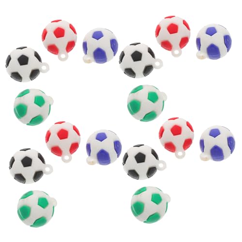 GETAJGHSD Fußball- 16 Stück Realistische Mini-fußball- Sport- Schmuck Pvc-material Für Fußballparty von GETAJGHSD