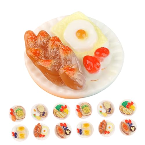 GETAJGHSD 18 Stück Simulierte Lebensmittelspielzeuge, Miniatur Snack Spielzeug, Mini Lebensmittel, Miniatur Dessert Modell, Mini Snack, Puppenhaus Lebensmittel, Mini Ornament, Miniatur GETAJGHSD 18 Stück Simulierte Lebensmittelspielzeuge, Miniatur Snack Spielzeug, Mini Lebensmittel, Miniatur Dessert Modell, Mini Snack, Puppenhaus Lebensmittel, Mini Ornament, Miniatur von GETAJGHSD