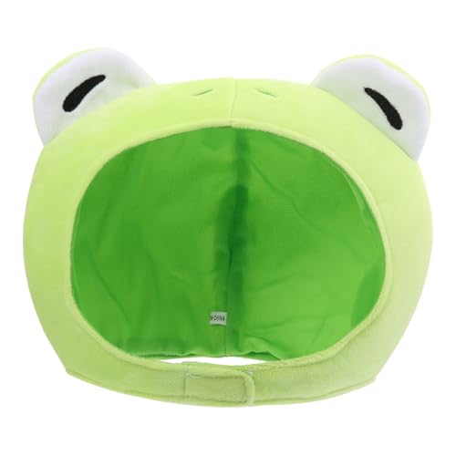 GETAJGHSD Cartoon Frosch Hut Spielzeug Komfortable Outdoor Kopfbedeckung Für Ohr Gesicht Wärme GETAJGHSD Cartoon Frosch Hut Spielzeug Komfortable Outdoor Kopfbedeckung Für Ohr Gesicht Wärme von GETAJGHSD