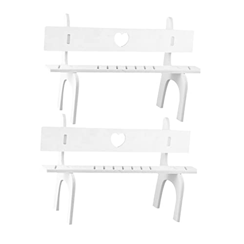 GETAJGHSD Mini Puppenhaus Hocker Bein Puppe Racks Sitzende Puppe Stühle für Jungen und Mädchen von GETAJGHSD