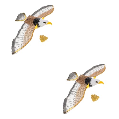 GETAJGHSD 2 Stück Elektrisches Spielzeug Simuliertes Vogelspielzeug Vogelspielzeug Elektrisches Vogelspielzeug Hängendes Spielzeug Interessantes Adlerspielzeug Elektrisches von GETAJGHSD