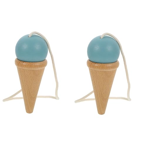 GETAJGHSD 2 Stück Geschicklichkeitsball Kinder Kendama Spielzeug Lustiges Kinderspielzeug Tragbares Kendama Spielzeug Interaktives Kendama Spielzeug Kinderversorgung Interessantes von GETAJGHSD