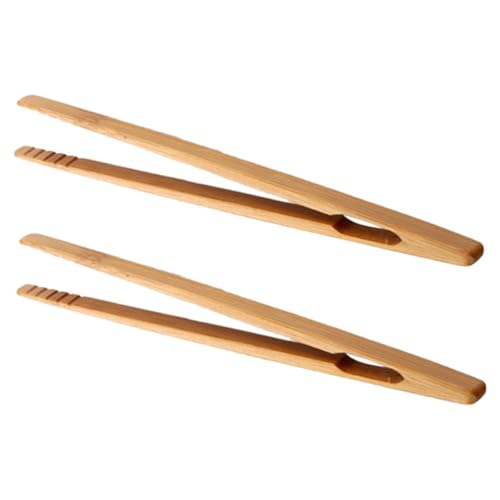 GETAJGHSD 2 Stück Holz Pinzette für Montessori Feinmotorik zur Konzentrationsförderung und Geschicklichkeitstraining Praktische Greiffreundliche Werkzeuge für Bastelarbeiten von GETAJGHSD
