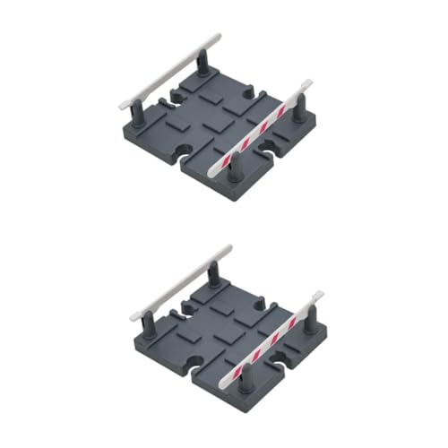 GETAJGHSD 2 Stück Holzschienenzubehör, So Tun, Als Ob Modelleisenbahnschienengeländer, Eisenbahnstraßenblockgeländer, Spielzeugzüge, Zugstraßenblockgeländer, Modell Zum Spielen GETAJGHSD 2 Stück Holzschienenzubehör, So Tun, Als Ob Modelleisenbahnschienengeländer, Eisenbahnstraßenblockgeländer, Spielzeugzüge, Zugstraßenblockgeländer, Modell Zum Spielen von GETAJGHSD