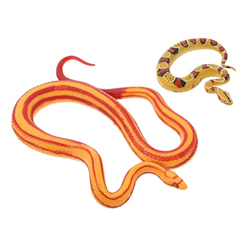 GETAJGHSD 2 Stück Maisschlangenmodell Kleine Schlangenfiguren Kinderspielzeug Simulation Tierfigur Realistisch Simulation Tiermodell Tragbare Schlangenminiaturfigur Schlangenskulptur Plastik GETAJGHSD 2 Stück Maisschlangenmodell Kleine Schlangenfiguren Kinderspielzeug Simulation Tierfigur Realistisch Simulation Tiermodell Tragbare Schlangenminiaturfigur Schlangenskulptur Plastik von GETAJGHSD